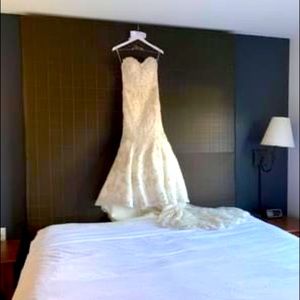 Sottero and Midgley WEDDING DRESS with veil